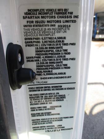 2014 Isuzu NPR 23 FOOT BOX TRUCK * SIDE DOOR, LIFT GATE * - cars &... for sale in south amboy, LA – photo 24