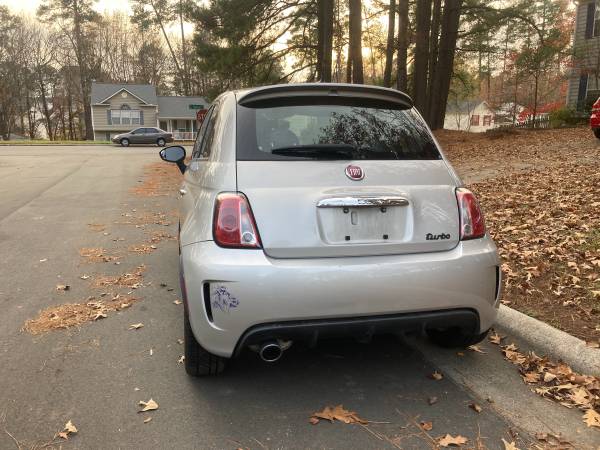 2013 Fiat 500 Sport Turbo - cars & trucks - by owner - vehicle... for sale in Durham, NC – photo 2