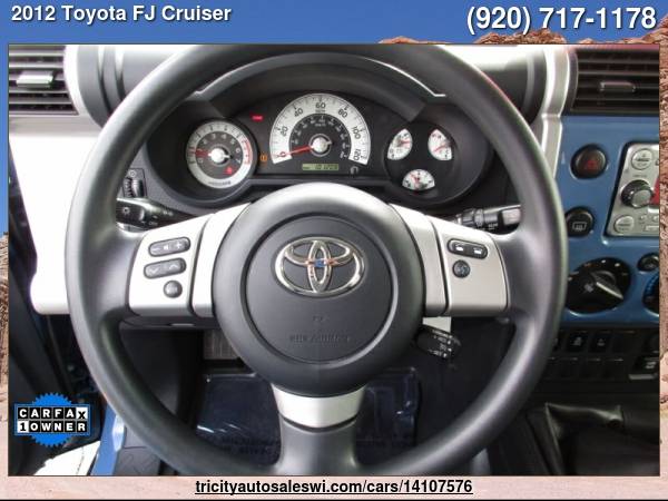 2012 TOYOTA FJ CRUISER BASE 4X4 4DR SUV 6M Family owned since 1971 for sale in MENASHA, WI – photo 13