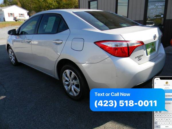 2015 TOYOTA COROLLA LE - EZ FINANCING AVAILABLE! - cars & trucks -... for sale in Piney Flats, TN – photo 7
