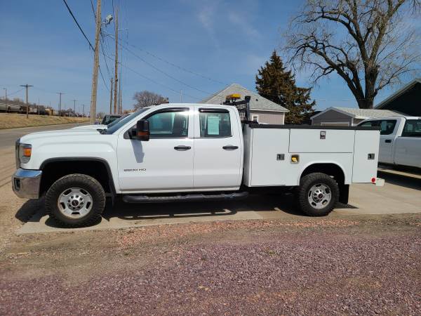 2016 GMC SIERRA 2500hd Service box dbl cab 4x4 - - by for sale in Sioux City, IA – photo 2
