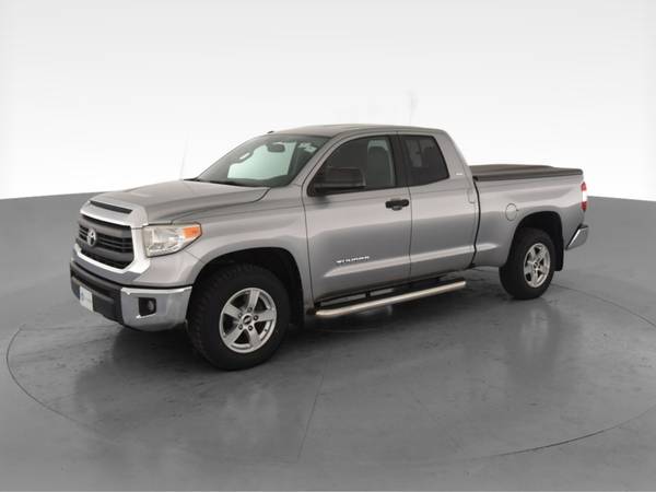 2014 Toyota Tundra Double Cab SR Pickup 4D 6 1/2 ft pickup Silver for sale in Baton Rouge , LA – photo 3