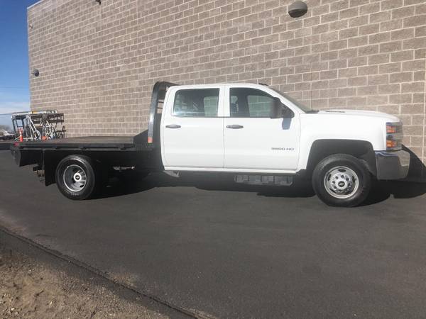 2019 Chevy Chevrolet Silverado 3500HD CC WT pickup Summit White -... for sale in Jerome, ID – photo 2