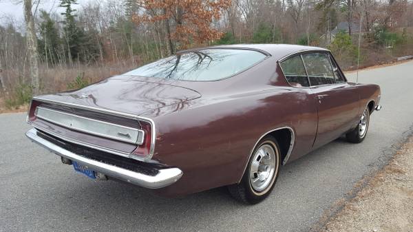 1967 Plymouth Barracuda fastback V8 auto - cars & trucks - by owner... for sale in Sandown NH, NY – photo 5