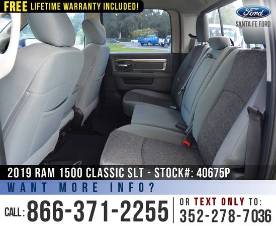 2019 RAM 1500 CLASSIC SLT *** Flex Fuel, Bluetooth, Camera *** -... for sale in Alachua, FL – photo 17