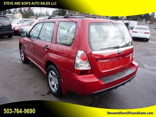2007 Subaru Forester 2 5 X AWD 4dr Wagon (2 5L F4 4A) - cars & for sale in Happy valley, OR – photo 6