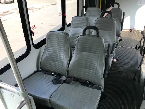 2012 FORD E-350 12 PASS SHUTTLE BUS WHEELCHAIR HANDICAP VAN LOW... for sale in Enfield, MA – photo 13