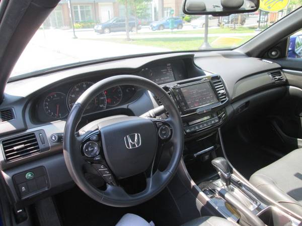 2016 HONDA ACCORD EXL COUPE 28000 MILES 1 OWNER BLUE ON BLACK LEATHER for sale in Brighton, MA – photo 12