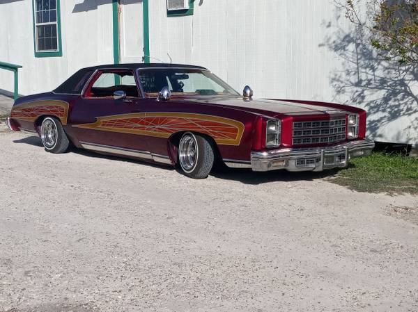 1977 MonteCarlo Lowrider - cars & trucks - by owner - vehicle... for sale in Alice, TX – photo 2