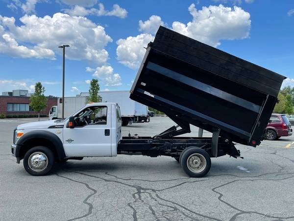 11 Ford F-550 XLT Landscape Dump Truck 4x4 6 7L Diesel 114 SKU: 13840 for sale in Boston, MA – photo 7