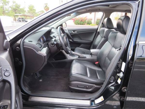 2009 Acura TSX Base sedan Crystal Black Pearl - cars & trucks - by... for sale in Tucson, AZ – photo 13