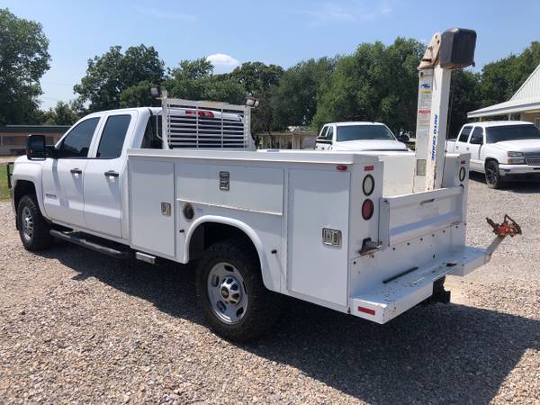 2015 CHEVROLET K2500 CREW CAB 4WD UTILITY BED W/ AUTO CRANE LIFT for sale in Stratford, TX – photo 7