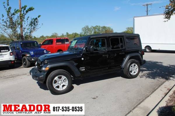 2018 Jeep Wrangler Unlimited Sport - Closeout Sale! for sale in Burleson, TX – photo 2