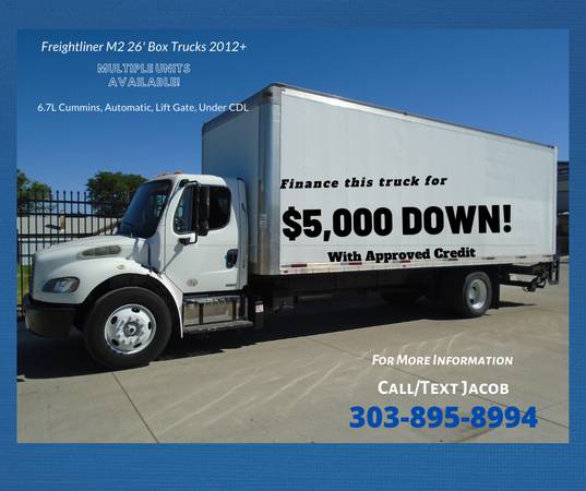 Commercial Trucks For Sale - Box Trucks, Dump Trucks, Flatbeds, Etc.... for sale in Denver, MI