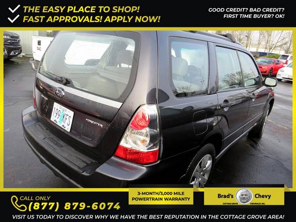 277/mo - 2008 Subaru Forester X - - by dealer for sale in Cottage Grove, OR – photo 4