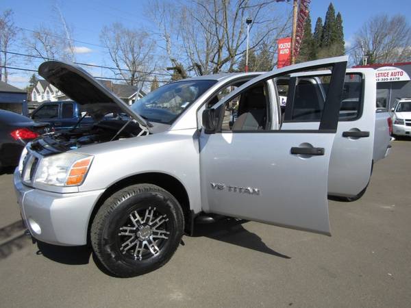 2007 Nissan Titan 4X4 Crew Cab LE SILVER 115K 1 OWNER SO NICE ! for sale in Milwaukie, OR – photo 20