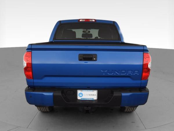 2017 Toyota Tundra CrewMax SR5 Pickup 4D 5 1/2 ft pickup Blue - -... for sale in Naples, FL – photo 9