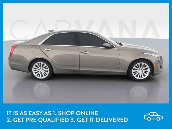 2017 Caddy Cadillac CTS 3 6 Premium Luxury Sedan 4D sedan Gold for sale in Indianapolis, IN – photo 10
