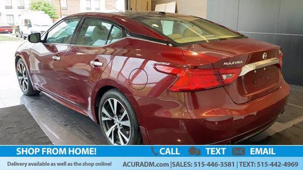 2016 Nissan Maxima 3 5 SL hatchback Red - - by dealer for sale in Johnston, IA – photo 6