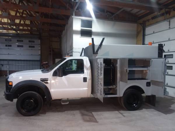 2008 Ford F450 XL Super Duty 79k Mi V10 Gas Automatic Utility Truck for sale in Gilberts, WY – photo 8
