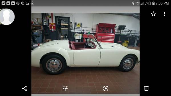 1958 MGA ROADSTER 1500 - cars & trucks - by owner - vehicle... for sale in Salem, OH – photo 4