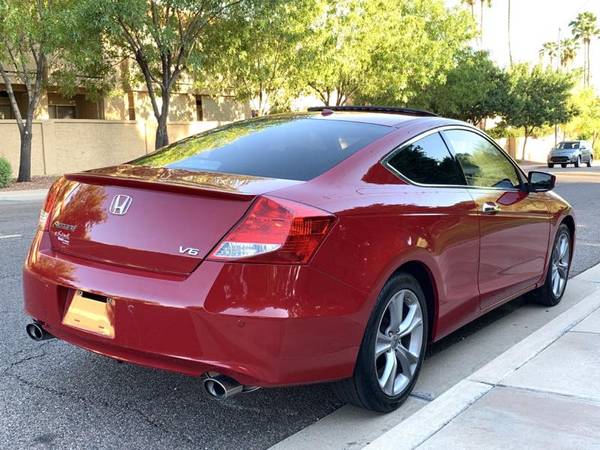 2011 *Honda* *Accord* *Cpe* EX-L coupe San Marino Red for sale in Phoenix, AZ – photo 5