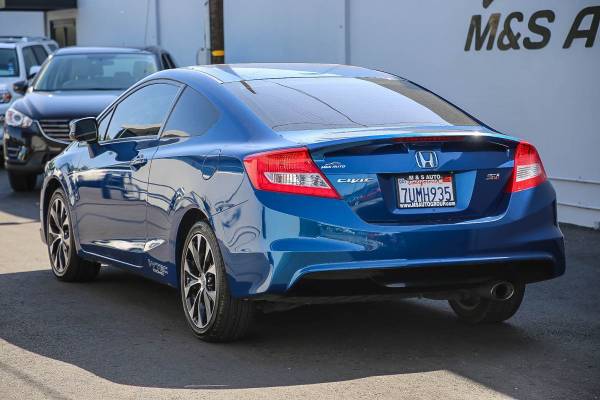 2013 Honda Civic Cpe Si coupe Dyno Blue Pearl - - by for sale in Sacramento , CA – photo 4