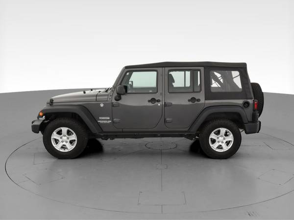 2017 Jeep Wrangler Unlimited Sport SUV 4D suv Black - FINANCE ONLINE... for sale in Boone, NC – photo 5