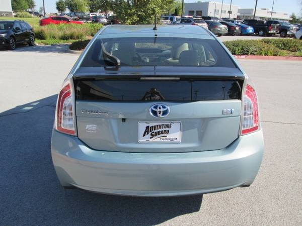 2014 Toyota Prius Four hatchback Green - cars & trucks - by dealer -... for sale in Fayetteville, AR – photo 5