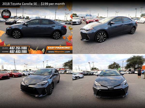 $199/mo - 2017 Honda Civic EX - 100 Approved! - cars & trucks - by... for sale in Kissimmee, FL – photo 4