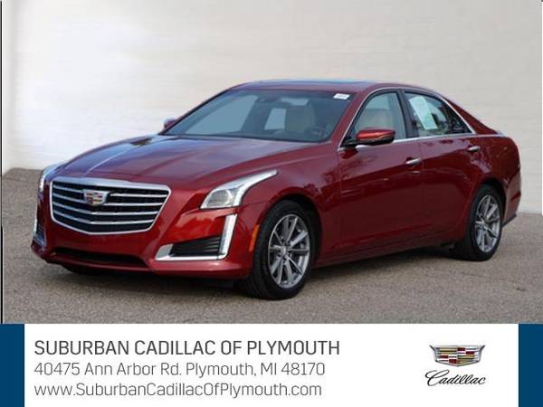 2018 Cadillac CTS sedan 2.0L Turbo Luxury - Cadillac Red - cars &... for sale in Plymouth, MI – photo 2