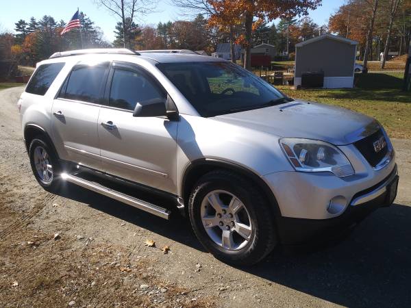 2010 GMC Acadia SLT AWD "3rd Row Seats, No Rust, New Sticker" - cars... for sale in Windsor, ME – photo 4