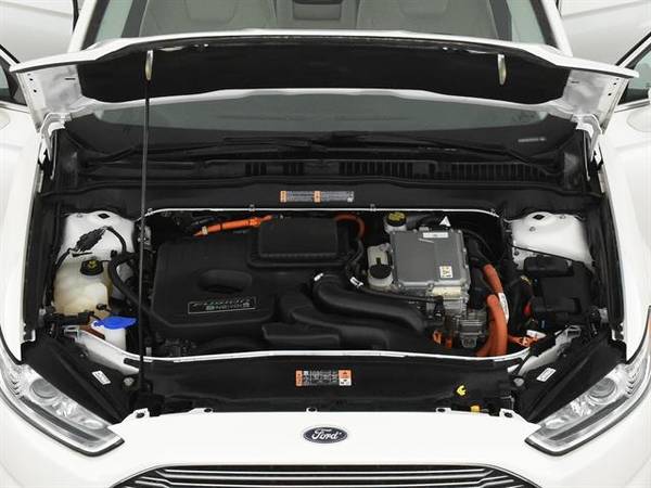 2015 Ford Fusion Energi Plug-In Hybrid Titanium Sedan 4D sedan WHITE - for sale in Atlanta, CO – photo 4
