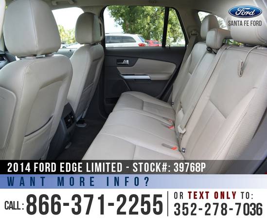 *** 2014 FORD EDGE LIMITED SUV *** Cruise - Leather Seats - SYNC for sale in Alachua, FL – photo 20