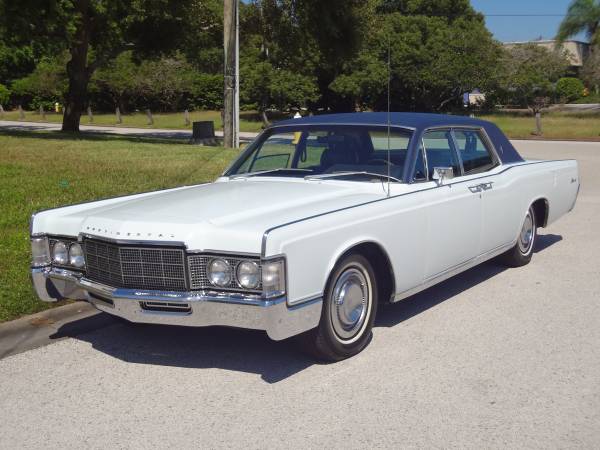 1969 Lincoln Continental (460cid! Suicide Doors! CA/FL Car! Cold A/C!) for sale in tarpon springs, FL – photo 9