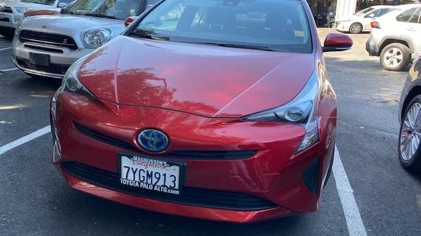 2017 Toyota Prius Two hatchback Red - - by dealer for sale in Palo Alto, CA – photo 6