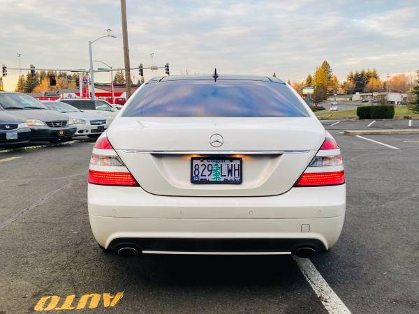 2007 MERCEDES-BENZ S550 / Pristine Condition / Pearl White / LOADED... for sale in Vancouver, OR – photo 6