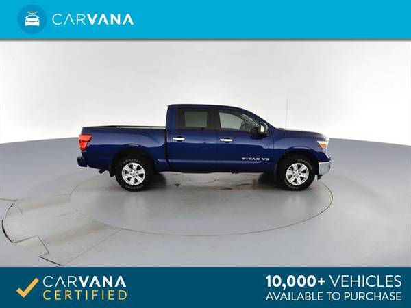 2018 Nissan Titan Crew Cab SV Pickup 4D 5 1/2 ft pickup Blue - FINANCE for sale in Columbia, SC – photo 10