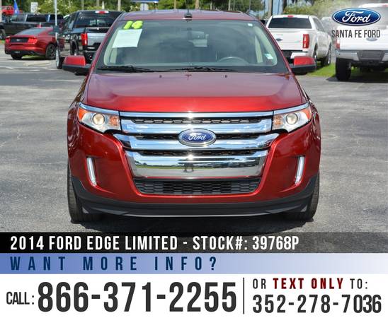 *** 2014 FORD EDGE LIMITED SUV *** Cruise - Leather Seats - SYNC for sale in Alachua, FL – photo 2