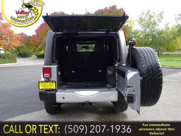 2014 Jeep Wrangler Sahara 3.6L V6 Compact SUV w/ 4x4 Valley Auto Liq for sale in Spokane, WA – photo 14