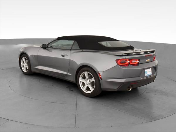 2019 Chevy Chevrolet Camaro LT Convertible 2D Convertible Gray - -... for sale in Palmdale, CA – photo 7