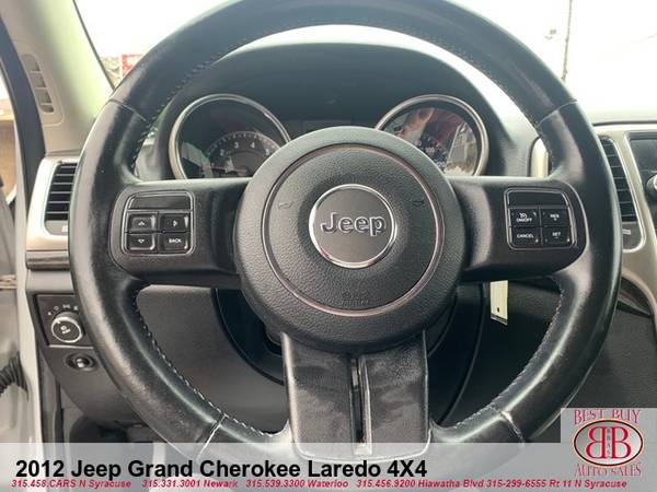 2012 JEEP GRAND CHEROKEE LAREDO 4X4! EASY APPROVAL! WE DO FINANCING!!! for sale in N SYRACUSE, NY – photo 16