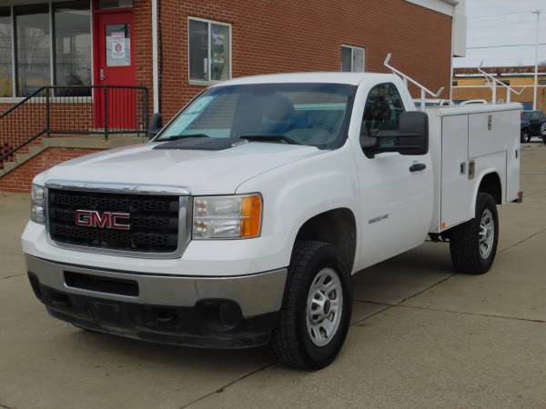2014 GMC Sierra 3/4 ton service body truck - - by for sale in Flint, MI – photo 3