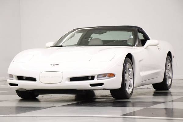 SPORTY White CORVETTE *2003 Chevrolet Coupe* LEATHER *LOW MILES* -... for sale in Clinton, IA – photo 19