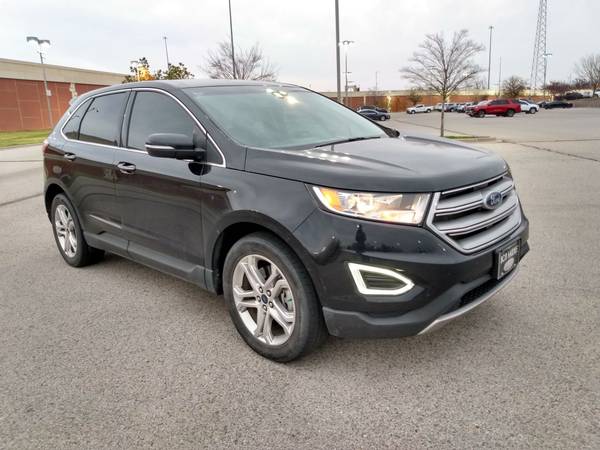 2018 FORD EDGE TITANIUM LOW MILES! LEATHER LOADED! MUST SEE! - cars for sale in Norman, OK – photo 2