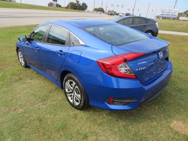 2017 Honda Civic Sedan LX CVT sedan Blue - cars & trucks - by dealer... for sale in Lyman, SC – photo 5