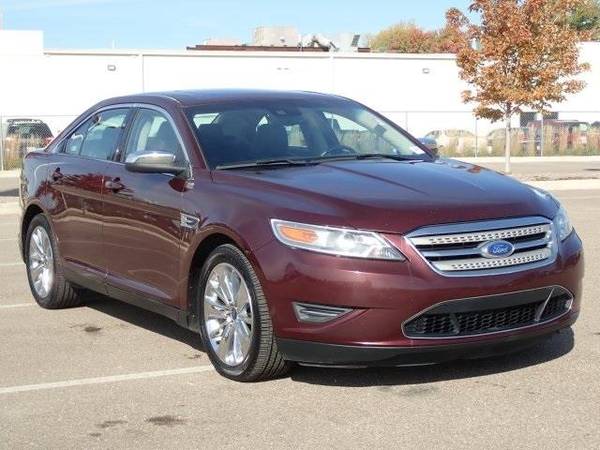2011 Ford Taurus sedan Limited (Bordeaux Reserve Red Metallic)... for sale in Sterling Heights, MI – photo 2