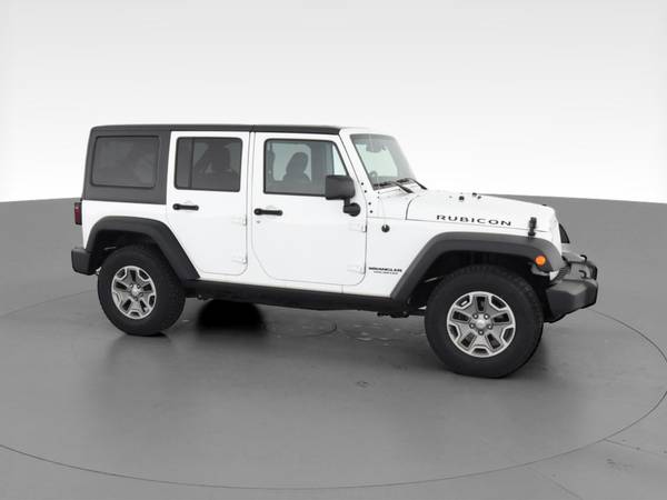 2015 Jeep Wrangler Unlimited Rubicon Sport Utility 4D suv White - -... for sale in Lansing, MI – photo 14