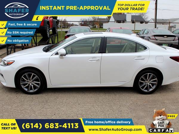$256/mo - 2016 Lexus ES 300H - Easy Financing! - cars & trucks - by... for sale in Columbus, OH – photo 4