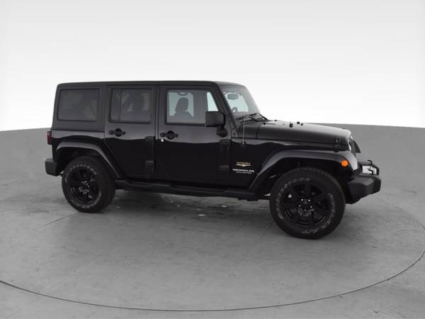 2014 Jeep Wrangler Unlimited Sahara Sport Utility 4D suv Black - -... for sale in Jacksonville, NC – photo 14